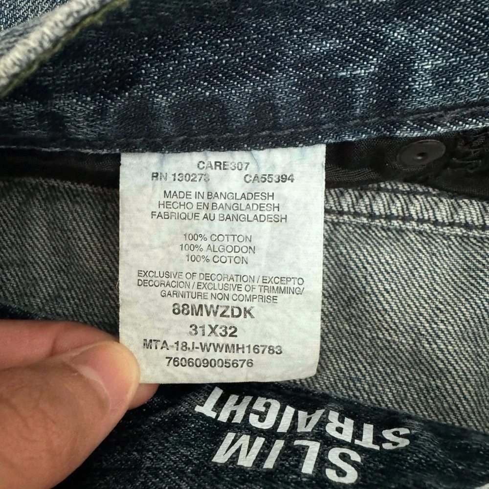 Wrangler Retro Slim Straight Jeans - Picture 5 of 7